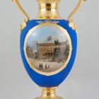 Vase - with depiction of the equestrian statue of Frederick the Great in Berlin