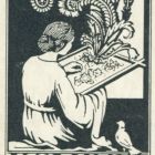 Ex-libris (bookplate) - Book of Margit Kovács