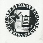 Ex-libris (bookplate) - This book belongs to István Farkas