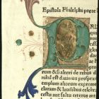 Incunable fragment