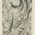 Ex-libris (bookplate) - dr. H. Fincke