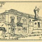 Ex-libris (bookplate) - P. Forintos Juvenal