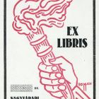 Ex-libris (bookplate) - Graphic Workers' Library in Nagyvárad
