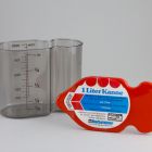 Measuring cup with lid