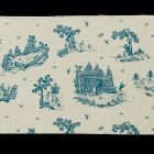 Fabric - with scene from the life of Saint Hubertus