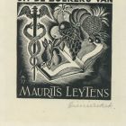 Ex-libris (bookplate) - Mauris Leytens