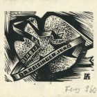 Ex-libris (bookplate) - Dr. Jenő Reisinger