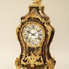 Ornamental clock (pendule) - with tortoiseshell inlay