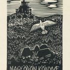 Ex-libris (bookplate) - Book of Ödön Nagy