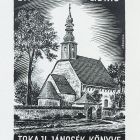 Ex-libris (bookplate) - Book of the family of János Tokaji