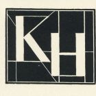 Signet - KH monogram
