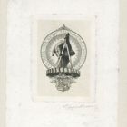 Ex-libris (bookplate) - Dr. Heinrich Frigyes Ómoroviczai