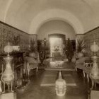 Interior photograph - sala terrena in the Pálffy Palace of Királyfa