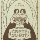 Ex-libris (bookplate) - Grete Schatt