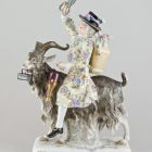 Statuette (figure) - Taylor riding on a goat