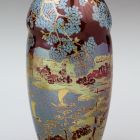 Vase - with nautical landscape