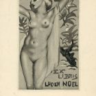 Ex-libris (bookplate) - Lucien Noel