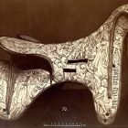 Photograph - bone saddle from the Sigismund's era from the collection of the family Batthyány, at the Exhibition of Applied Arts 1876