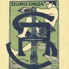 Ex-libris (bookplate) - A. Schulz