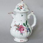 Coffee pot with lid - With 'deutsche Blumen' decoration