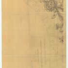 Plan - detail for decoration above the openings of open entrance hall, Museum of Applied Arts