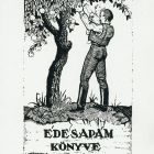 Ex-libris (bookplate) - The book of my father (Jenő Reisinger)