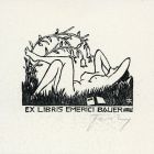 Ex-libris (bookplate) - Emerici Bauer