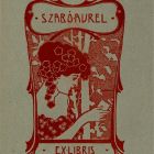 Ex-libris (bookplate) - Aurel Szabó