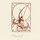 Ex-libris (bookplate) - Book of Magda Pittner