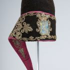 Hat - so called "hajdú kalpag" with the coat of arm of Wighlegessy Family