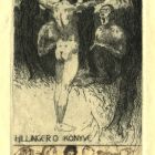 Ex-libris (bookplate) - The book of O. Hillinger