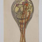 Design - back of a hand mirror