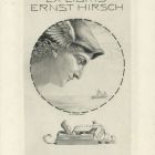 Ex-libris (bookplate) - Ernst Hirsch