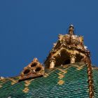 Architectural photograph - detail of the main dome, Museum of Applied Arts