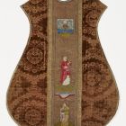 Chasuble - With the figure of St. Catherine and St. Barbara
