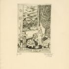 Ex-libris (bookplate) - Lili Lustig