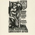 Ex-libris (bookplate) - István Szigeti