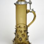 Wine decanter - Decorated with prunts (blobs of glass applied to the wall of the vessel)