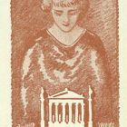 Ex-libris (bookplate) - From the books of Dolly Kommer