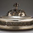 Meat dish with lid - part of the so called dinner set of Samuel Teleki, Chancellor of Transylvania