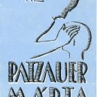 Ex-libris (bookplate) - Márta Patzauer