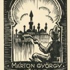 Ex-libris (bookplate) - The book of György Márton