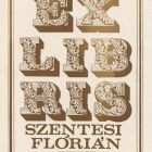 Ex-libris (bookplate)