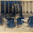 Exhibition photograph - Gentlemen's room detail, German group, St. Louis Universal Exposition, 1904