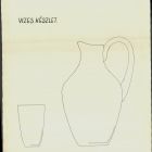 Design - water jug and glass