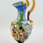 Jug - with a scene from the life of Alexander the Great (?)