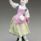 Statuette (figure) - girl with a duck