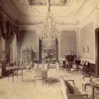 Interior photograph - grand salon in Géza Batthyány's Palace (Teréz boulevard 13.)