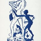 Ex-libris (bookplate) - Dr Mór Stein