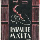 Ex-libris (bookplate) - Márta Patzauer